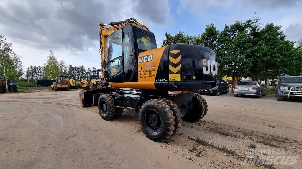 JCB 145W Колесни екскаватори