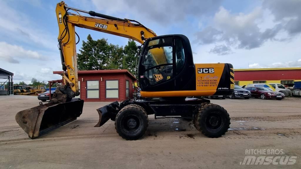 JCB 145W Колесни екскаватори
