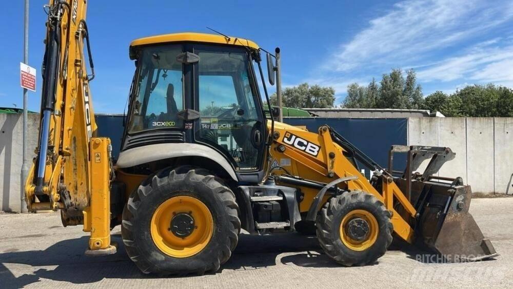 JCB 3 CX ECO Товарач със заден ексватор