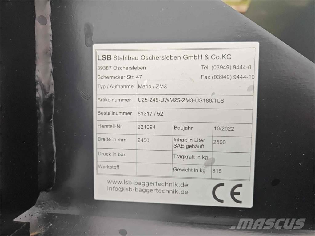 LSB U25-245 Аксесоари за челни товарачи