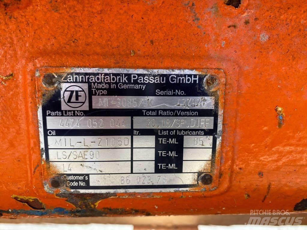 ZF MT-3085/DK Оси
