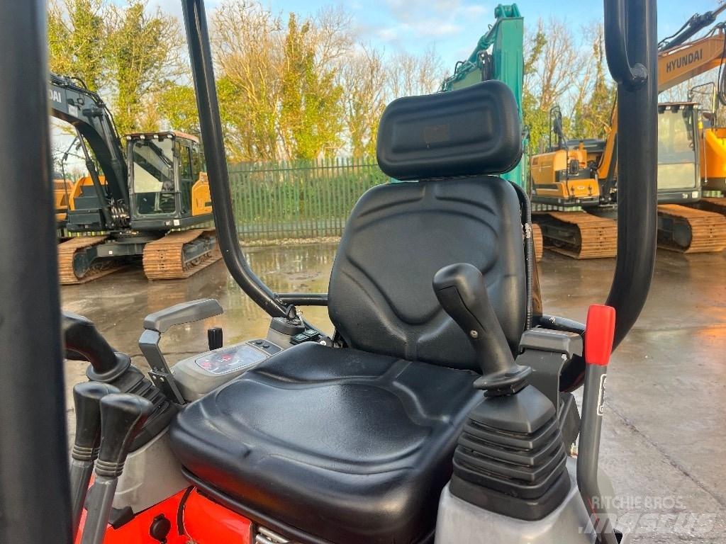 Kubota U 17-3 Мини екскаватори < 7 т