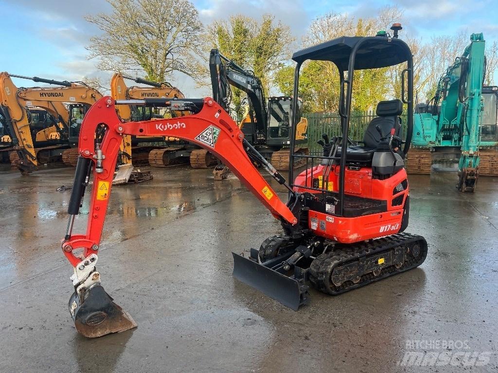 Kubota U 17-3 Мини екскаватори < 7 т