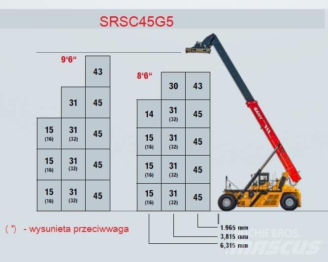 Sany SRSC45G5 Кари повдигачи на контейнери