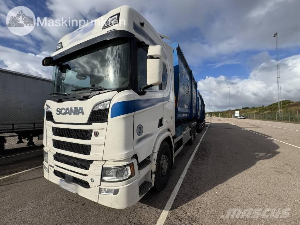 Scania R 580 EKIPAGE Камиони с кран с кука