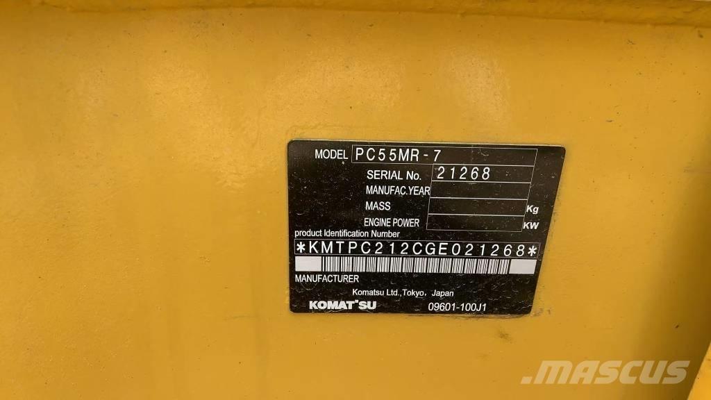 Komatsu PC 55 MR Верижен екскаватор