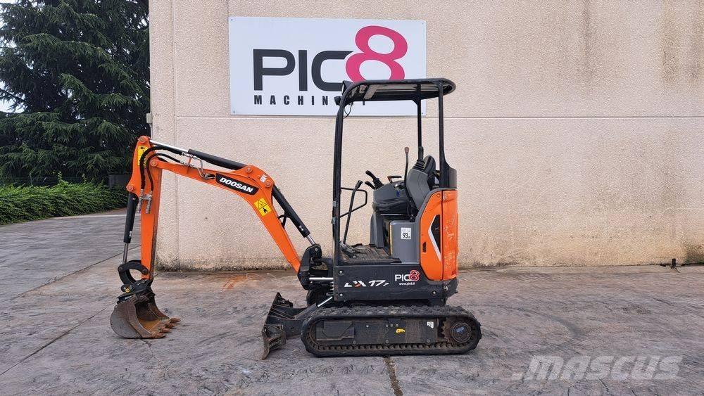 Doosan DX 17 Мини екскаватори < 7 т