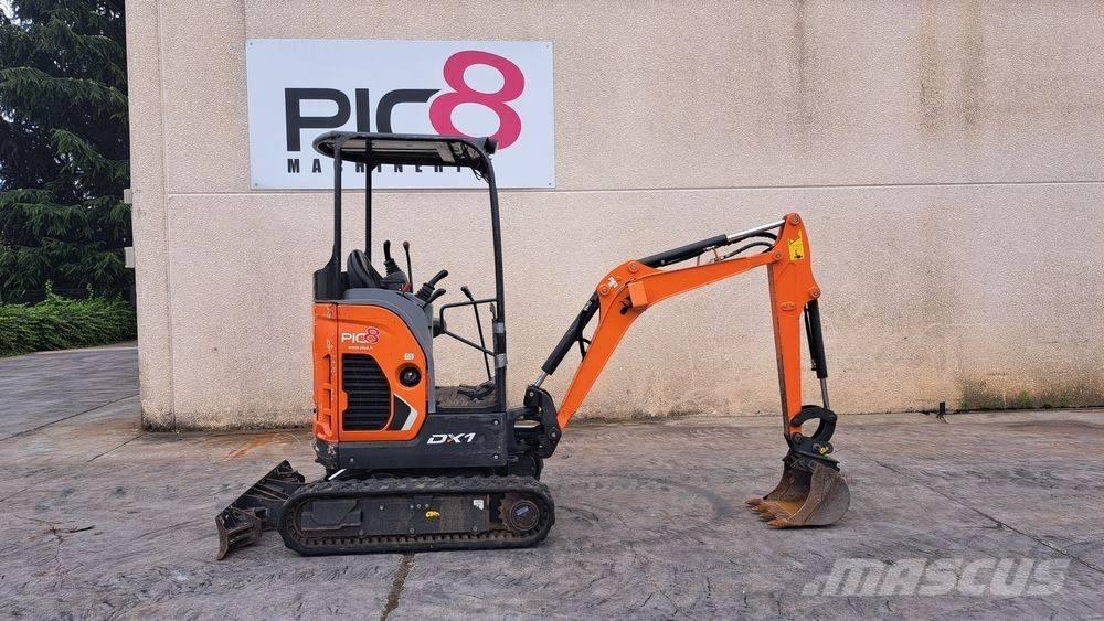 Doosan DX 17 Мини екскаватори < 7 т