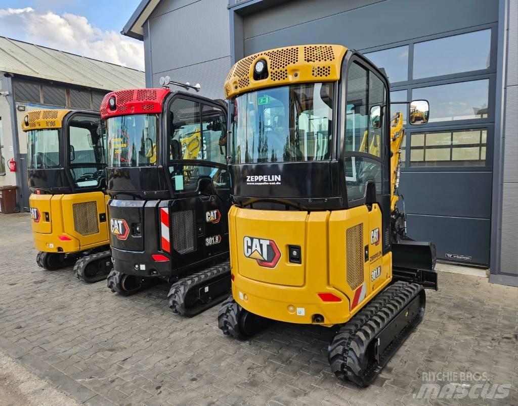 CAT 301.8 CR Мини екскаватори < 7 т