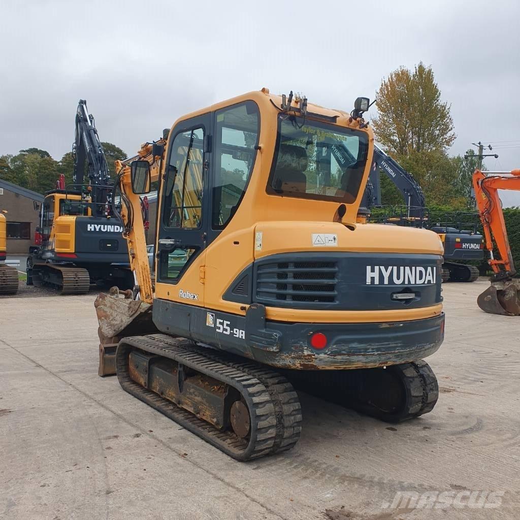 Hyundai R55 Мини екскаватори < 7 т
