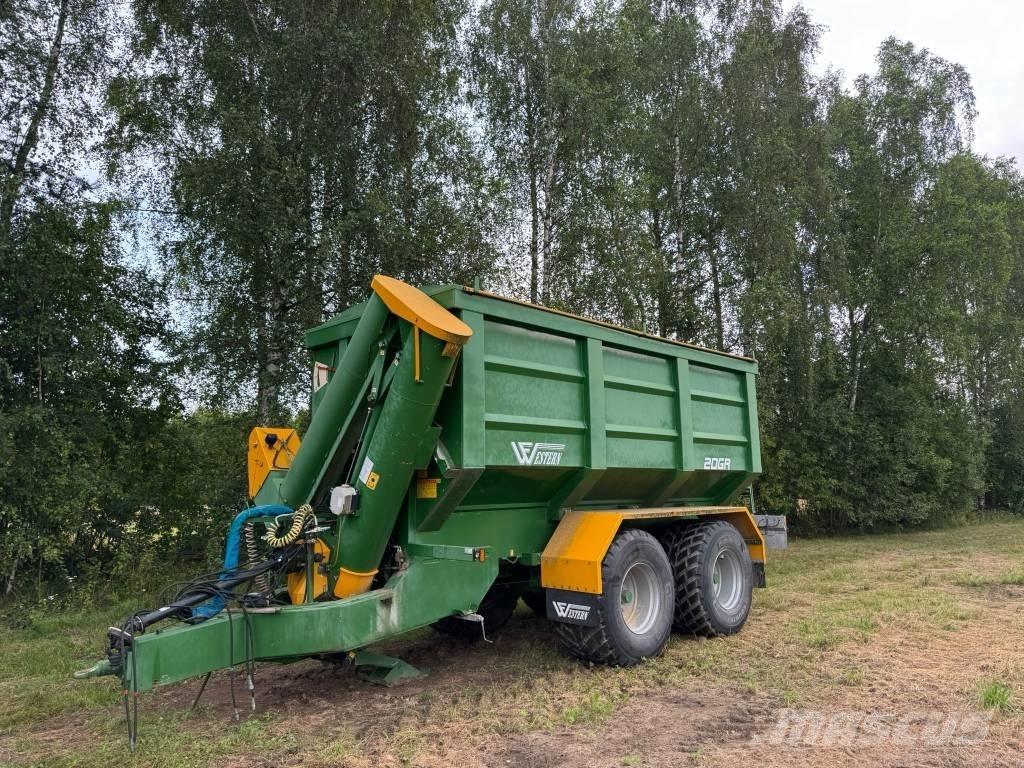 Western WF20GR Ремаркета за зърно / силаж
