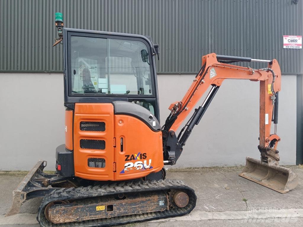 Hitachi ZX 26 U-6 Мини екскаватори < 7 т
