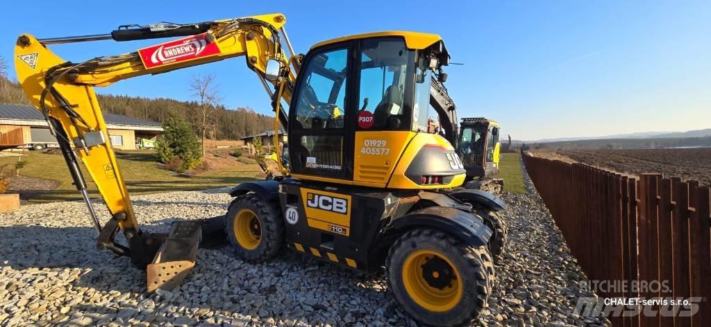 JCB 110 W Hydradig Колесни екскаватори