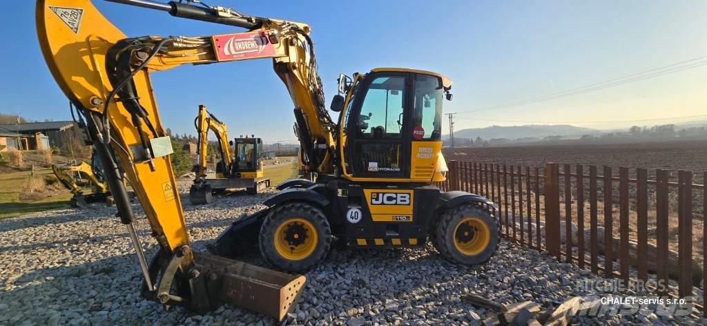 JCB 110 W Hydradig Колесни екскаватори
