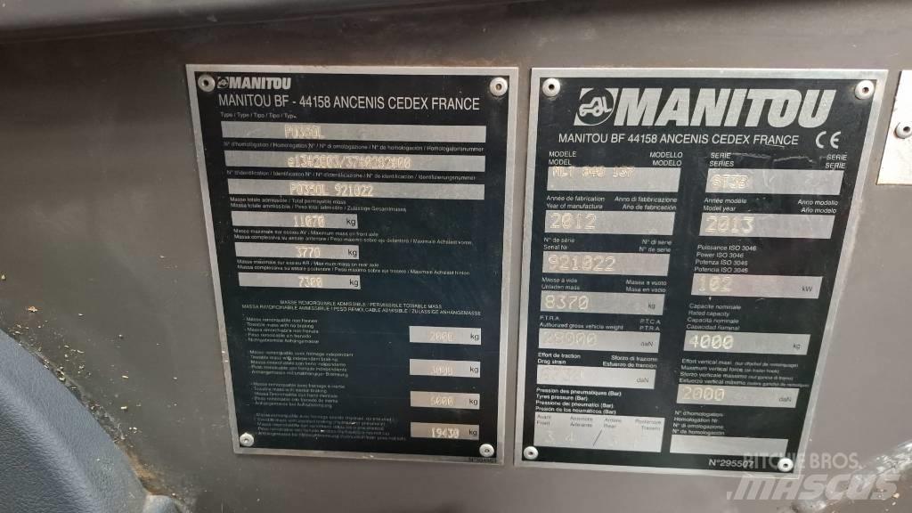 Manitou MLT 840-137 Телескопични товарачи