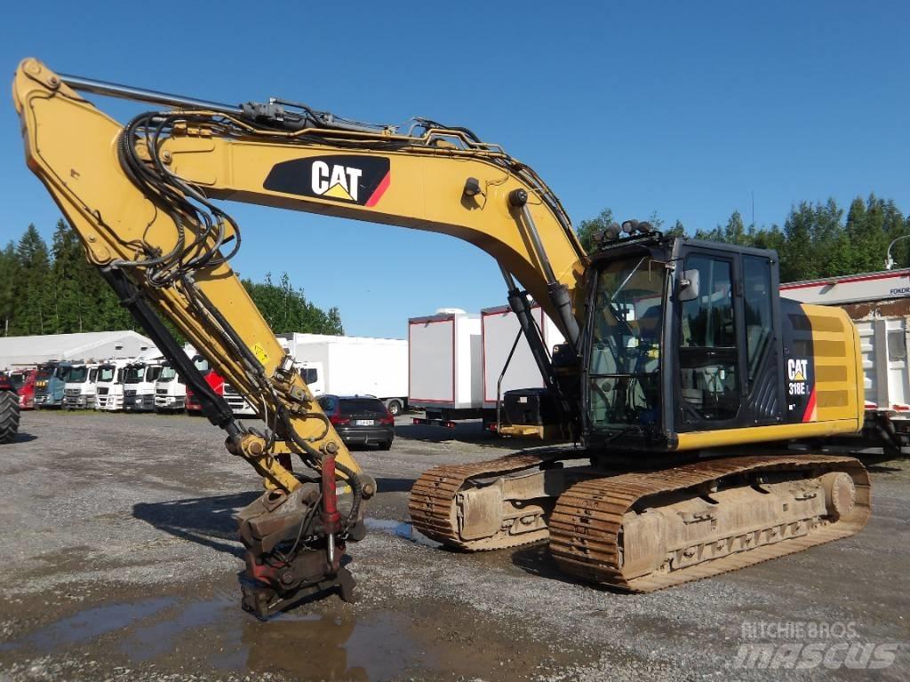 CAT 318 E L Верижен екскаватор
