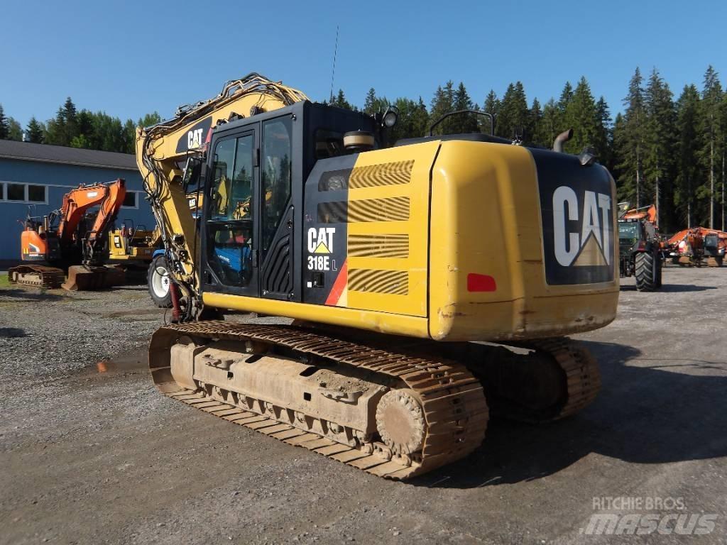 CAT 318 E L Верижен екскаватор
