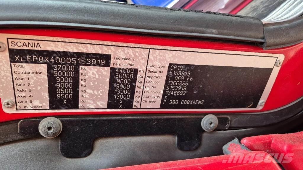 Scania p 380 Всъдеходни кранове