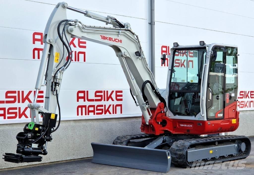 Takeuchi TB260 Мини екскаватори < 7 т