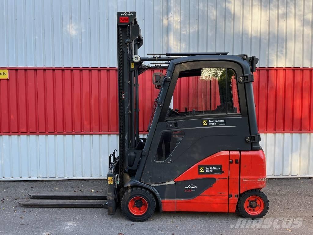 Linde E20PH-02 Електрически вилични кари-повдигачи