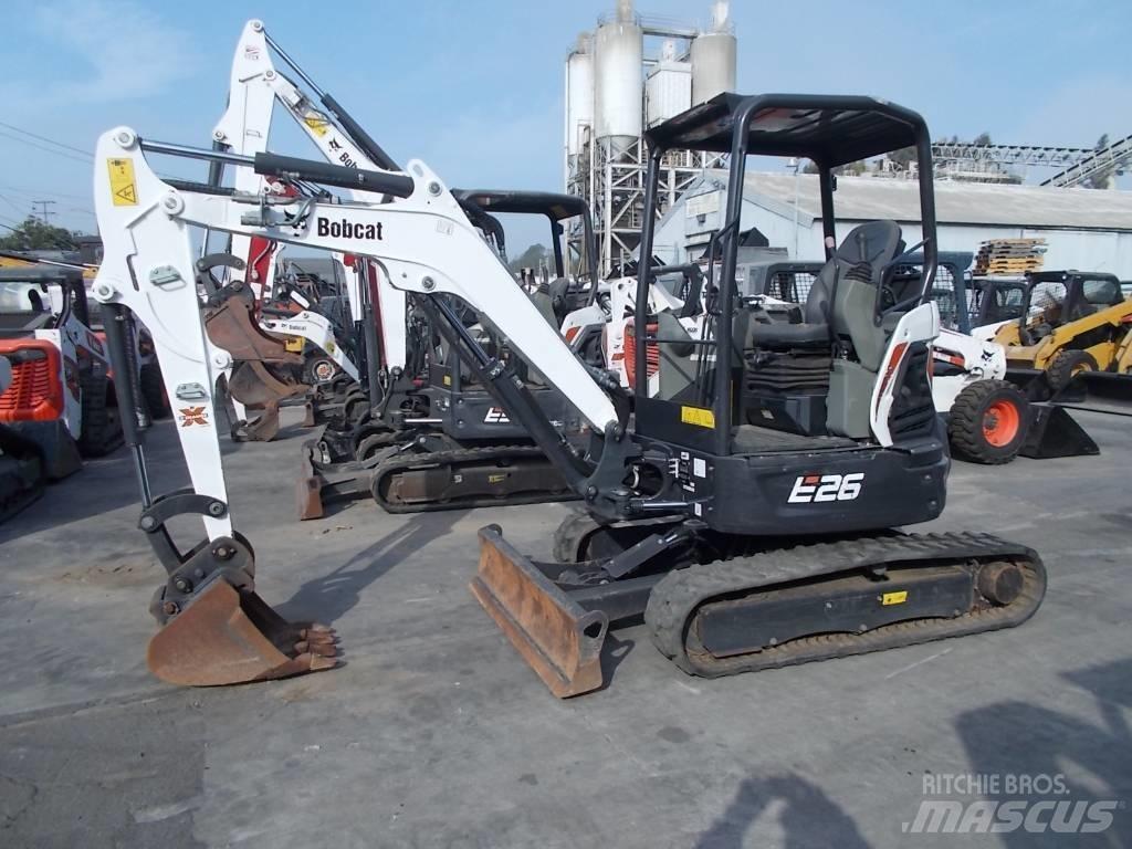 Bobcat E26GM Мини екскаватори < 7 т