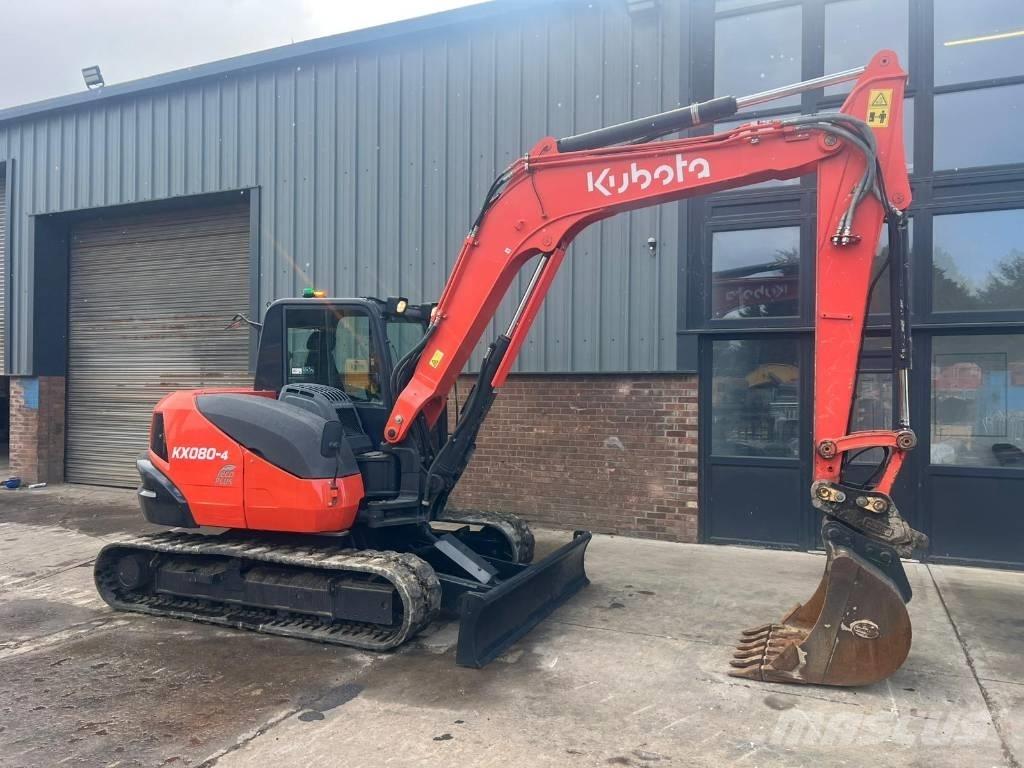 Kubota KX 080-4 Мини екскаватори < 7 т