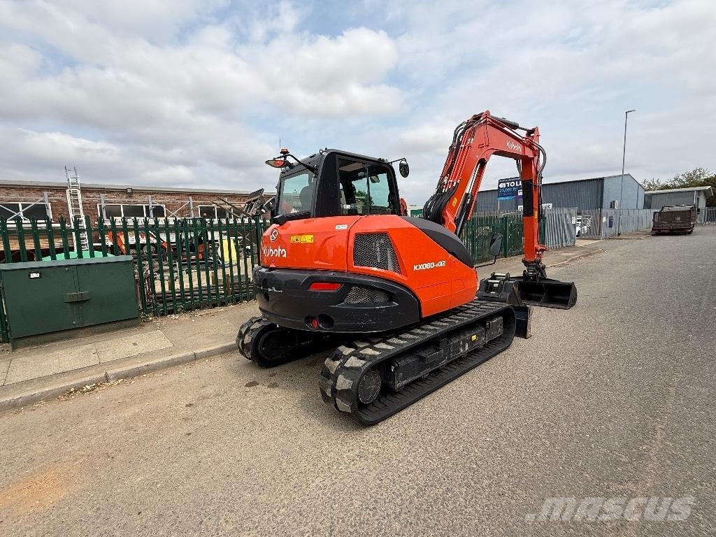 Kubota KX 080-4 Средни екскаватори 7т - 12т