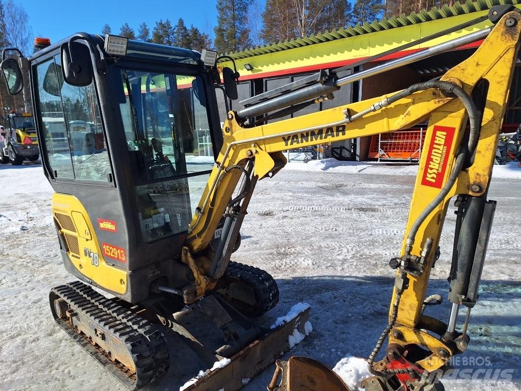 Yanmar SV 18 Мини екскаватори < 7 т