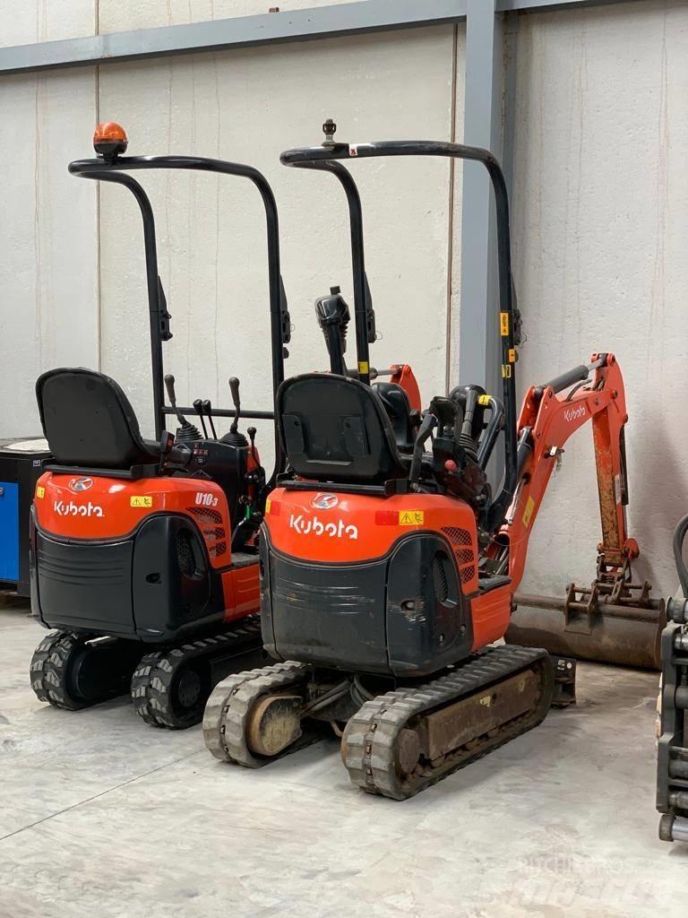 Kubota U 10 Мини екскаватори < 7 т