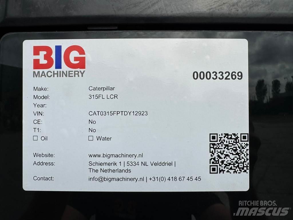 CAT 315F LCR Верижен екскаватор