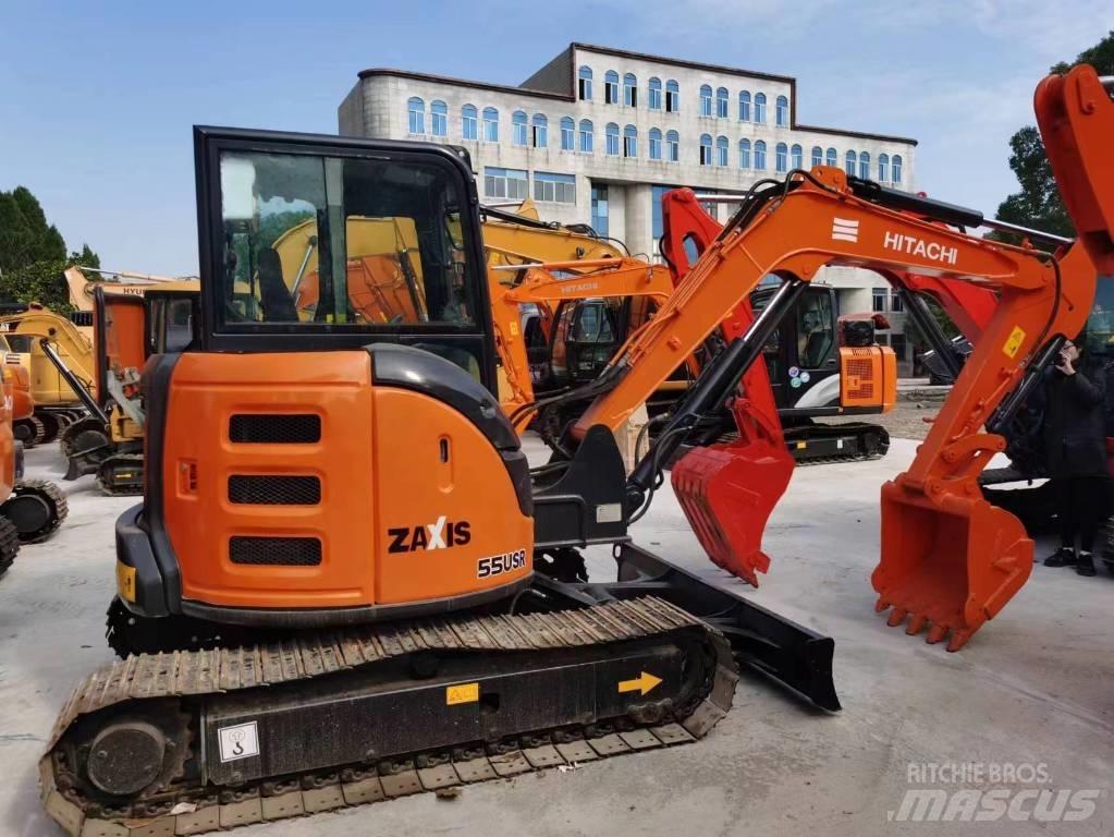 Hitachi zx55 Мини екскаватори < 7 т