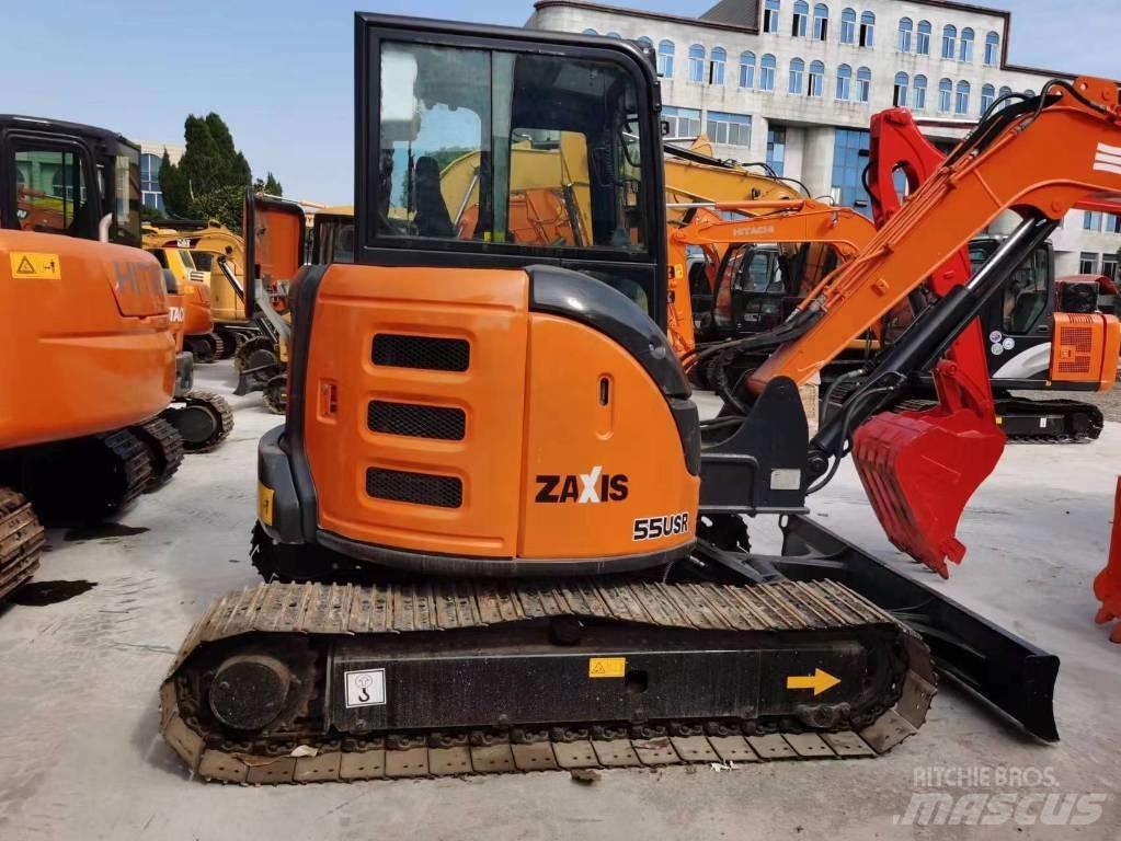Hitachi zx55 Мини екскаватори < 7 т