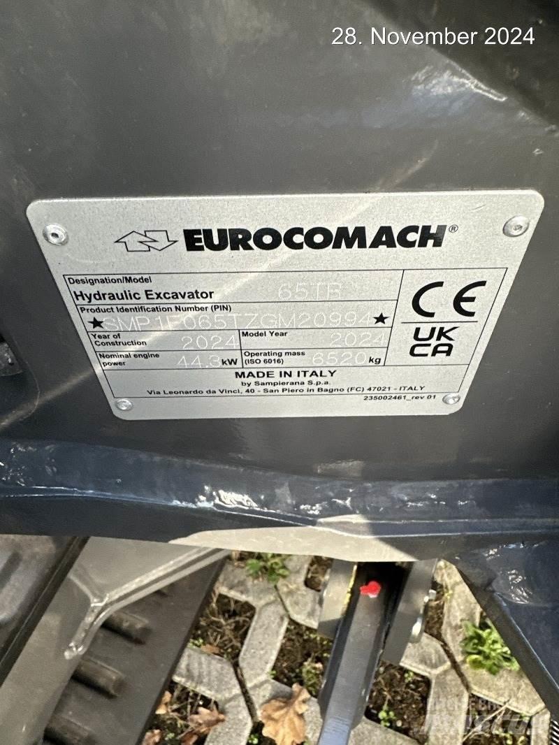 Eurocomach 65TR Мини екскаватори < 7 т