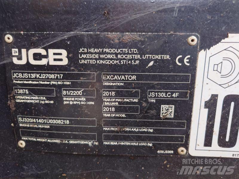JCB JS 130 LC Верижен екскаватор