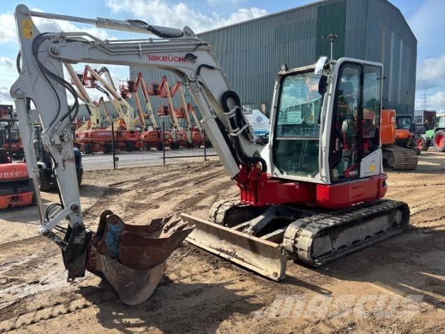 Takeuchi TB 257 FR Мини екскаватори < 7 т