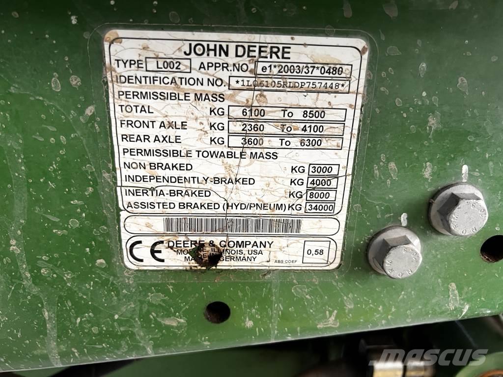 John Deere 6105R Трактори
