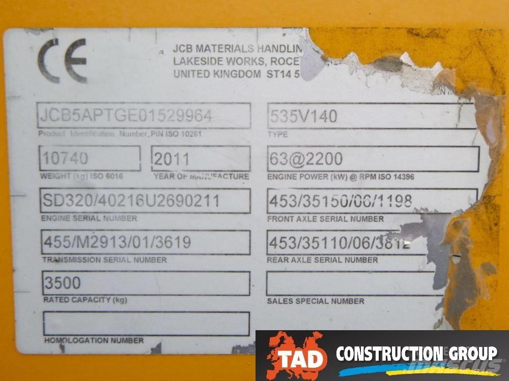 JCB 535-140 Hiviz Телескопични товарачи