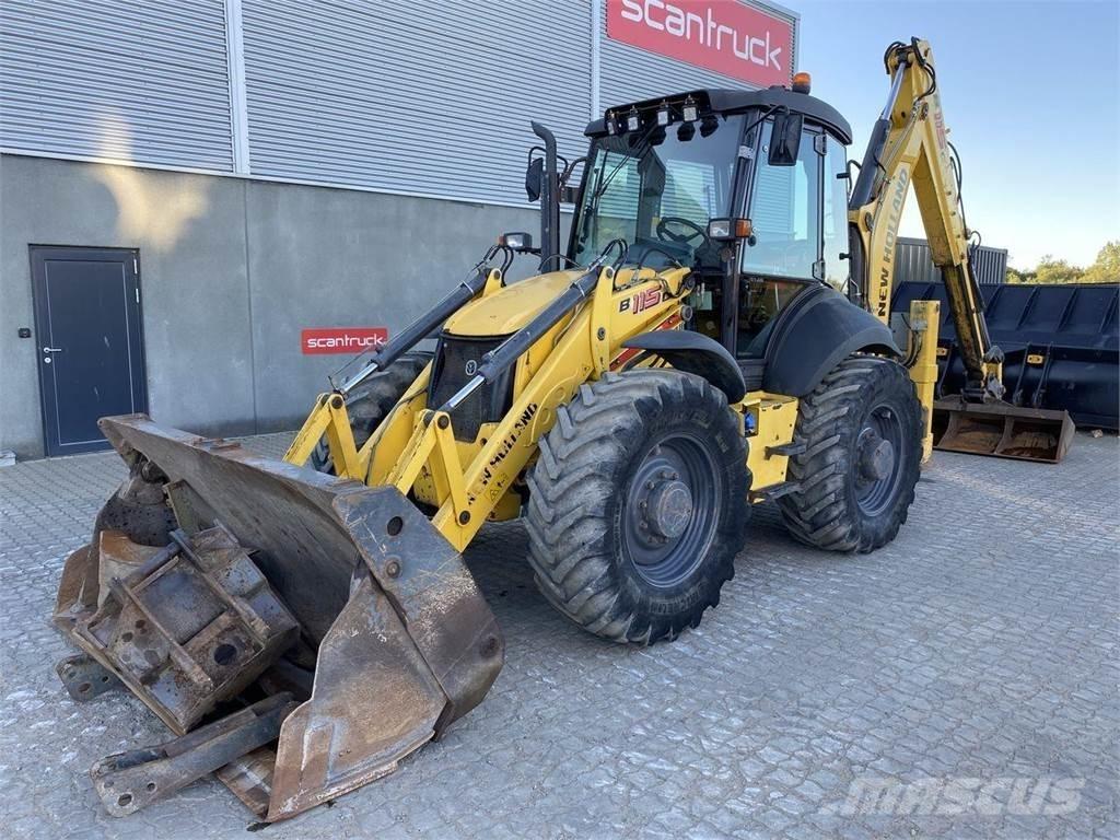 New Holland LB115 Товарач със заден ексватор