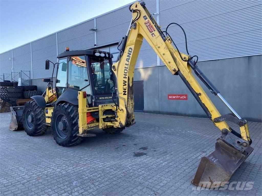 New Holland LB115 Товарач със заден ексватор