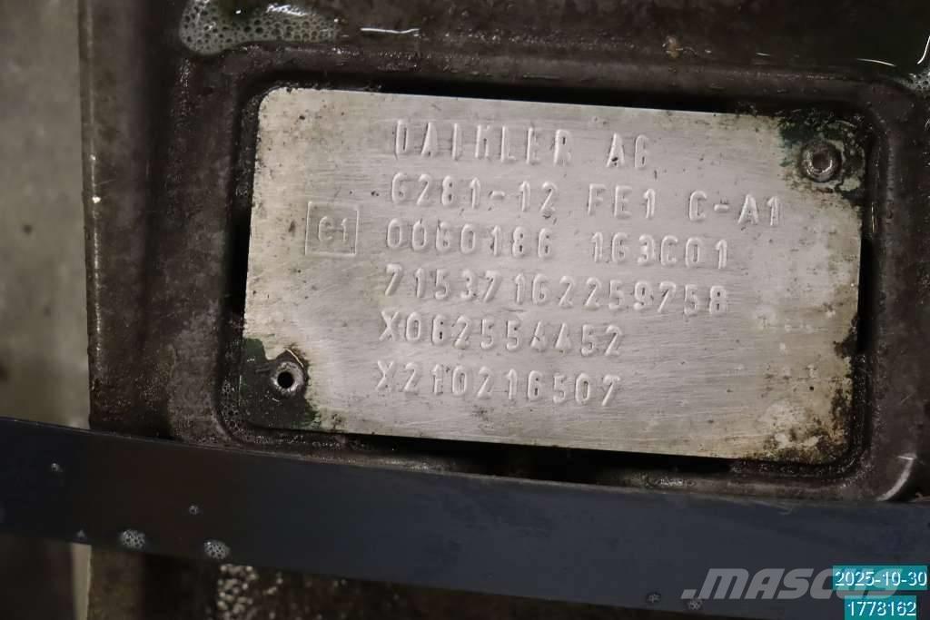 Mercedes-Benz actros Скоросни кутии