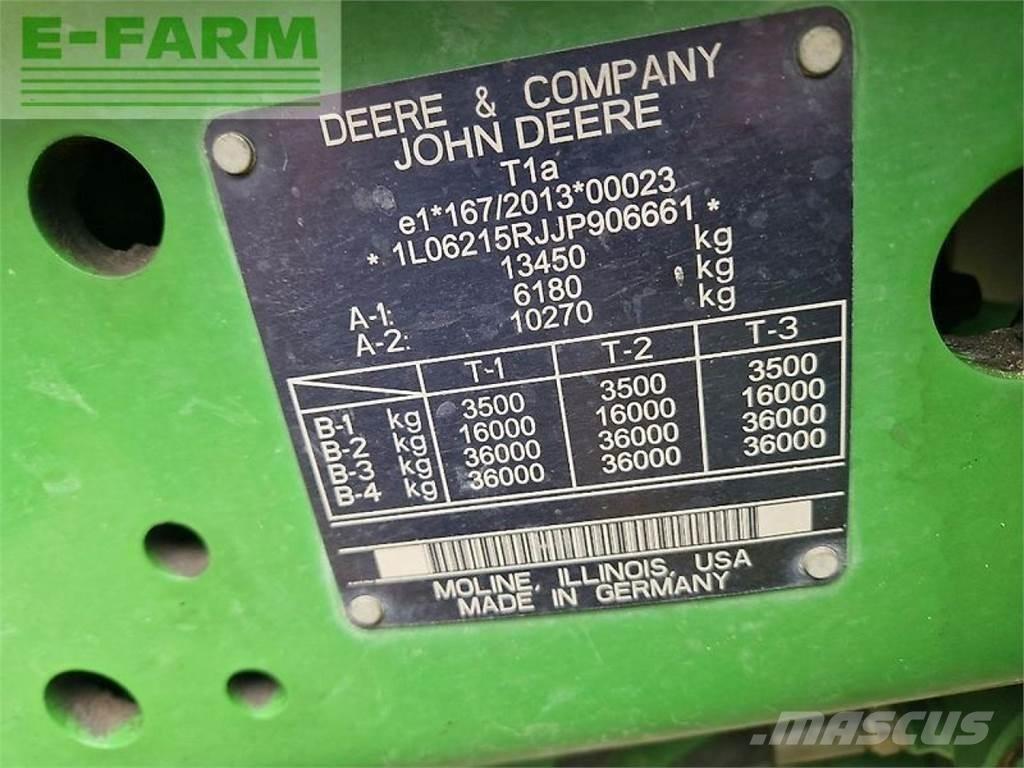 John Deere 6215r Трактори
