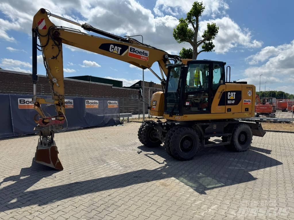 CAT M314F Колесни екскаватори