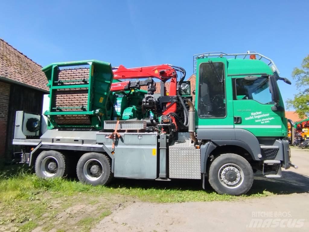 JENZ HEM 583 R-Truck Дробилки за клони