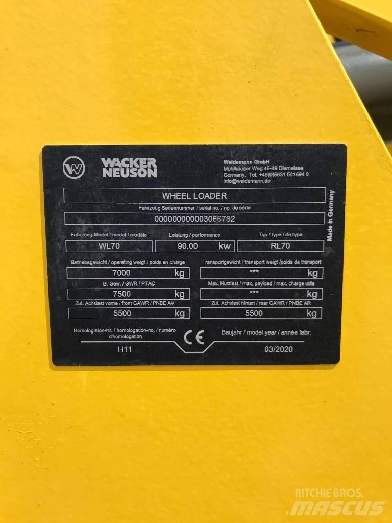 Wacker Neuson WL70 Колесни товарачи