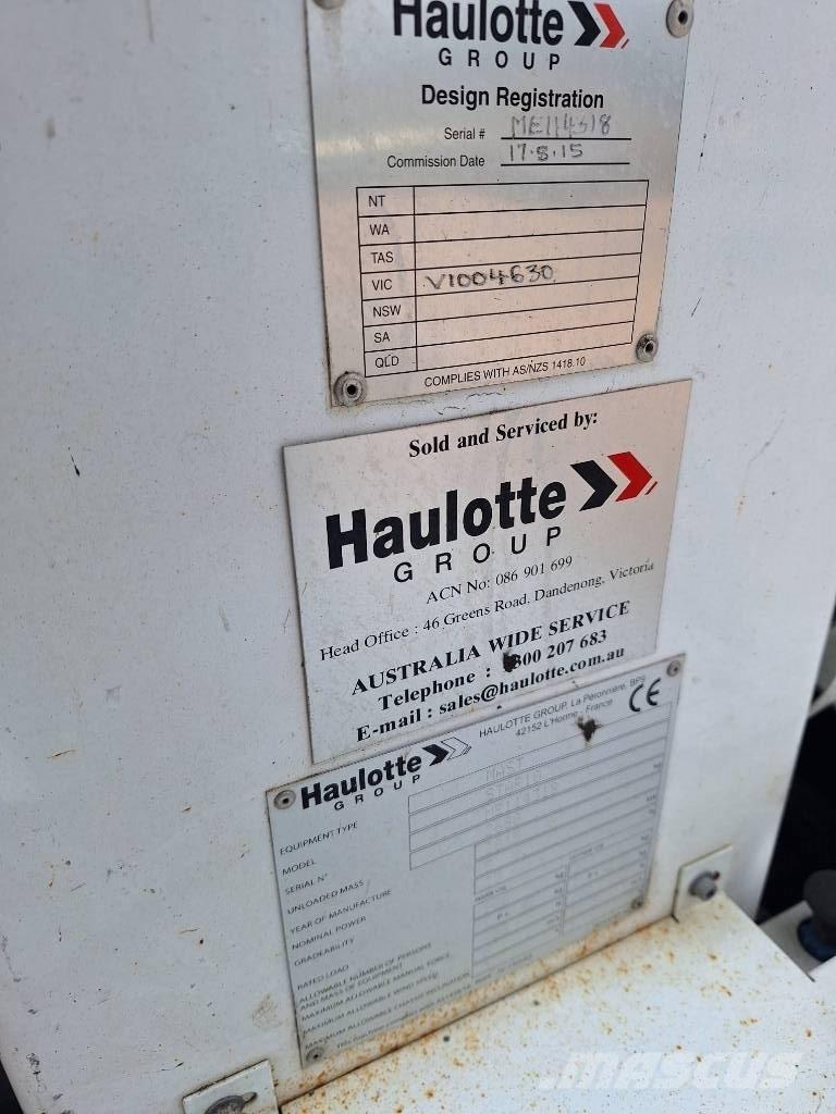 Haulotte Star 10 Компактни самоходни стрелови подемници
