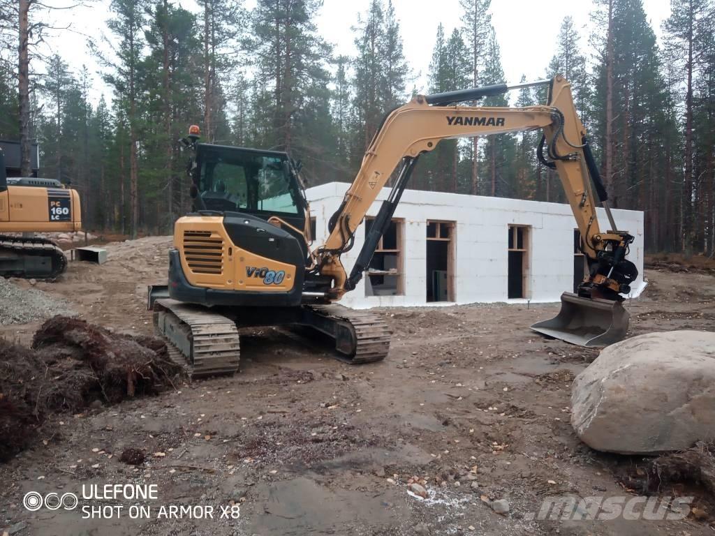 Yanmar Vio 80-1A Средни екскаватори 7т - 12т