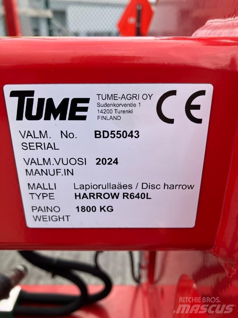 Tume Harrow R640L Брани