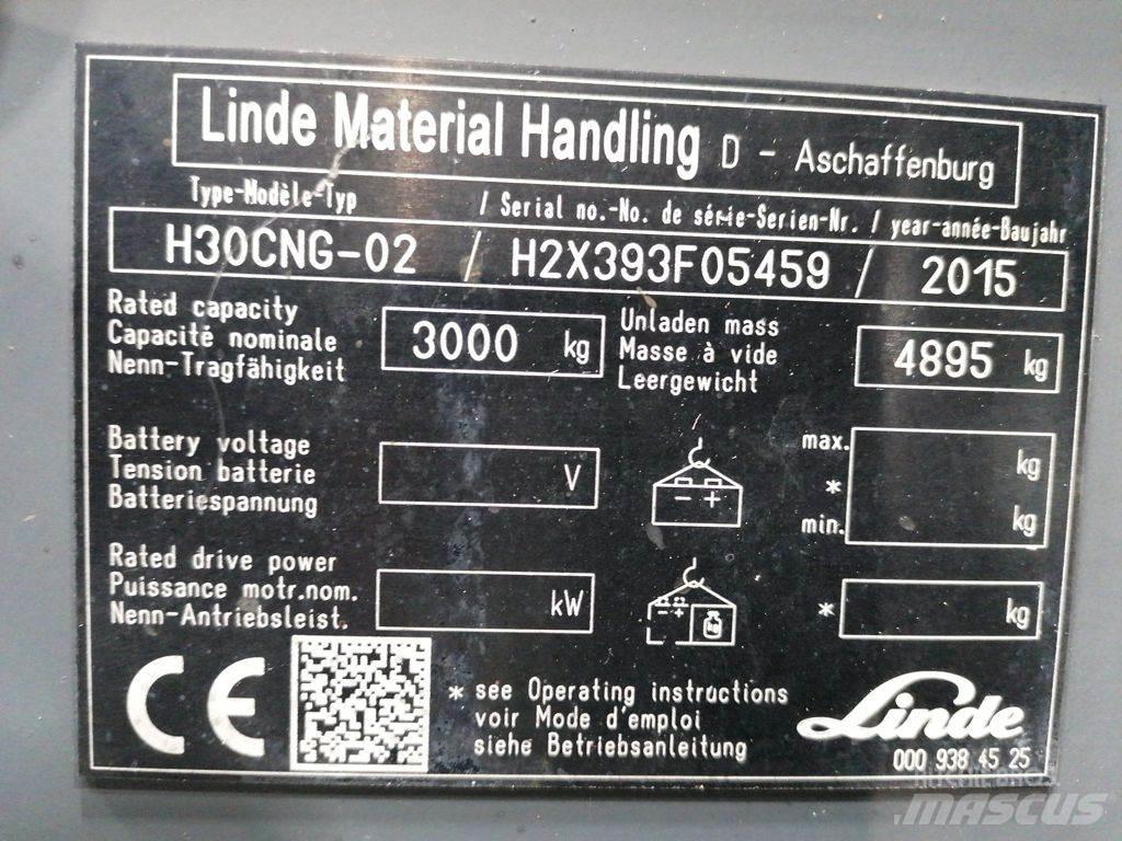 Linde H30T-02 Камиони с АГУ