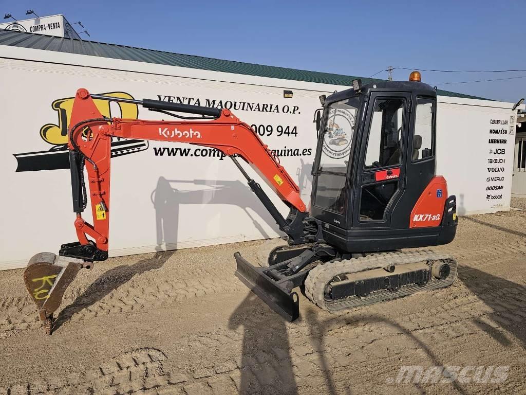 Kubota KX 71-3 Мини екскаватори < 7 т