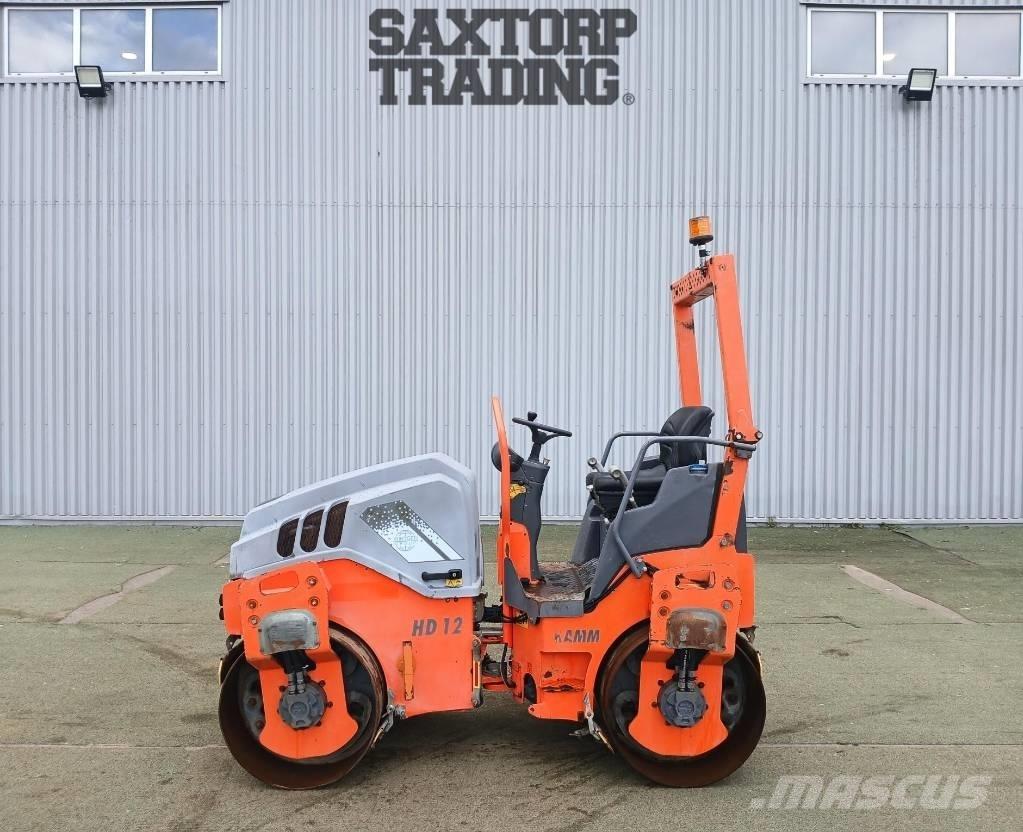 Hamm HD12 VV, Vält Двойни барабанни ролки
